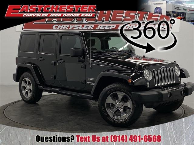 2017 Jeep Wrangler Unlimited Sahara, available for sale in Bronx, New York | Eastchester Motor Cars. Bronx, New York