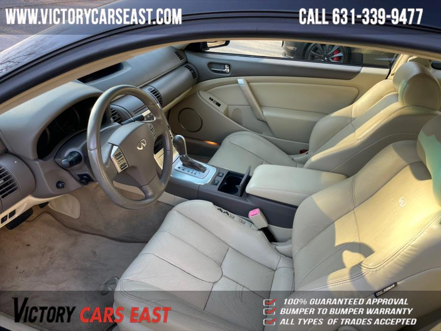 Used Infiniti G35 Coupe 2dr Cpe Auto 2006 | Victory Cars East LLC. Huntington, New York Used Infiniti G35 Coupe 2dr Cpe Auto 2006 | Victory Cars East LLC. Huntington, New York
