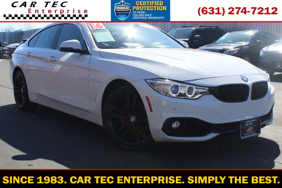 2016 BMW 4 Series 4dr Sdn 428i xDrive AWD Gran Coupe SULEV, available for sale in Deer Park, New York | Car Tec Enterprise Leasing & Sales LLC. Deer Park, New York