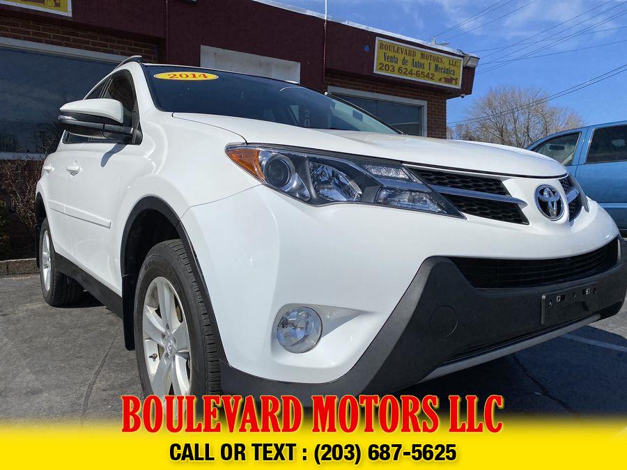 2014 Toyota Rav4 XLE Sport Utility 4D, available for sale in New Haven, Connecticut | Boulevard Motors LLC. New Haven, Connecticut