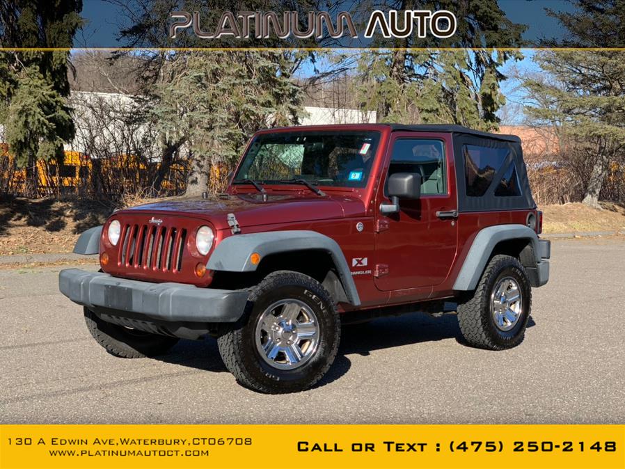 Used Jeep Wrangler 4WD 2dr X 2008 | Platinum Auto Care. Waterbury, Connecticut