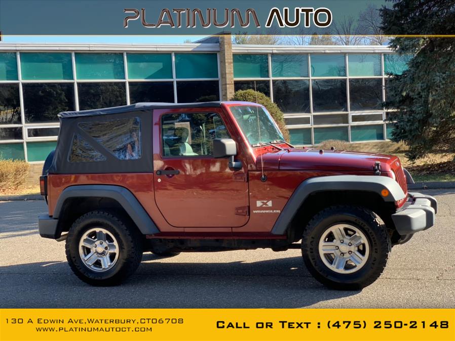 Used Jeep Wrangler 4WD 2dr X 2008 | Platinum Auto Care. Waterbury, Connecticut Used Jeep Wrangler 4WD 2dr X 2008 | Platinum Auto Care. Waterbury, Connecticut