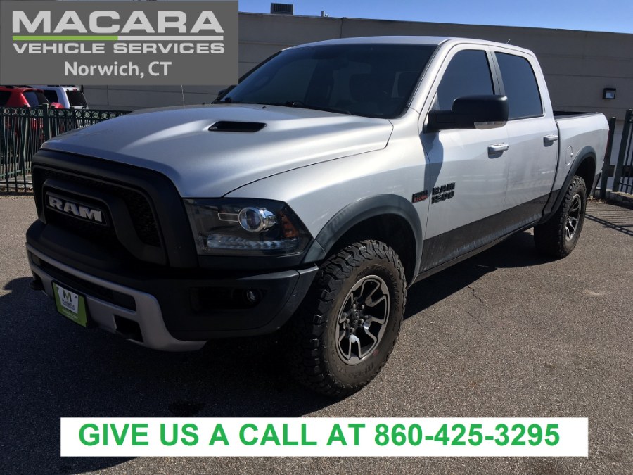 2016 Ram 1500 4WD Crew Cab 140.5" Rebel, available for sale in Norwich, Connecticut | MACARA Vehicle Services, Inc. Norwich, Connecticut