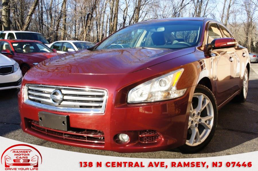2012 Nissan Maxima 4dr Sdn V6 CVT 3.5 SV, available for sale in Ramsey, New Jersey | Ramsey Motor Cars Inc. Ramsey, New Jersey