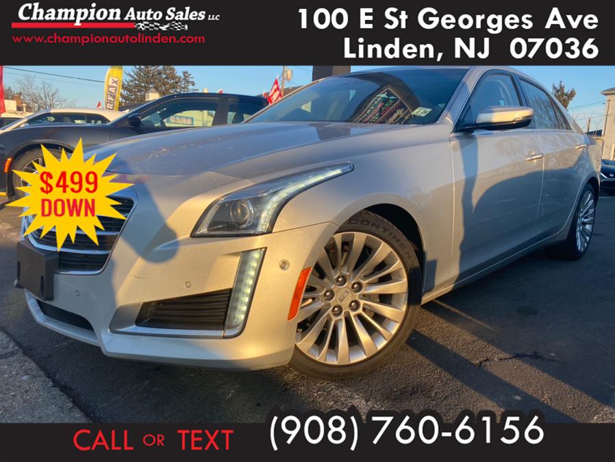 2015 Cadillac CTS Sedan 4dr Sdn 3.6L Performance RWD, available for sale in Linden, New Jersey | Champion Used Auto Sales. Linden, New Jersey