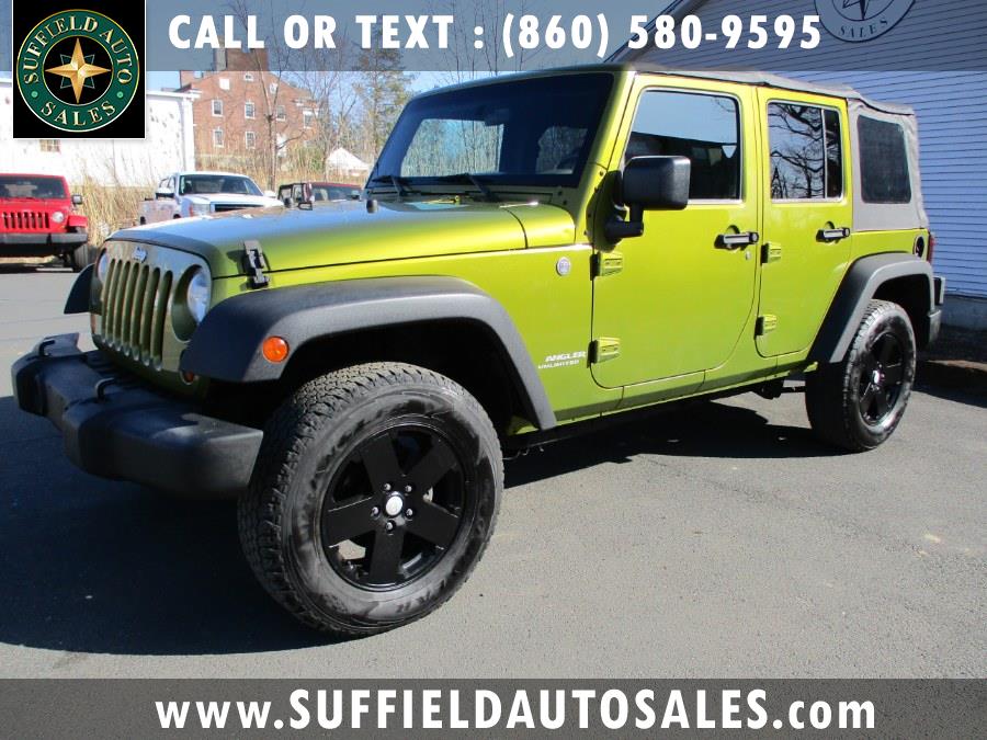 2007 Jeep Wrangler 4WD 4dr Unlimited X, available for sale in Suffield, Connecticut | Suffield Auto LLC. Suffield, Connecticut