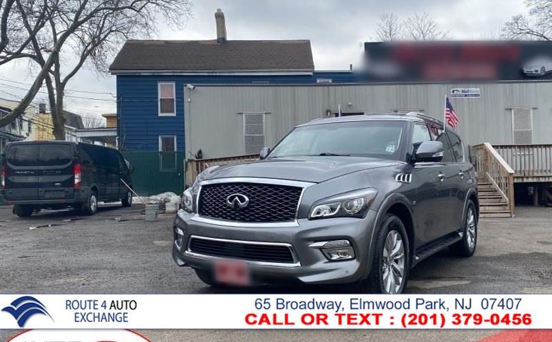 Used INFINITI QX80 4WD 4dr Limited 2016 | Route 4 Auto Exchange. Elmwood Park, New Jersey Used INFINITI QX80 4WD 4dr Limited 2016 | Route 4 Auto Exchange. Elmwood Park, New Jersey