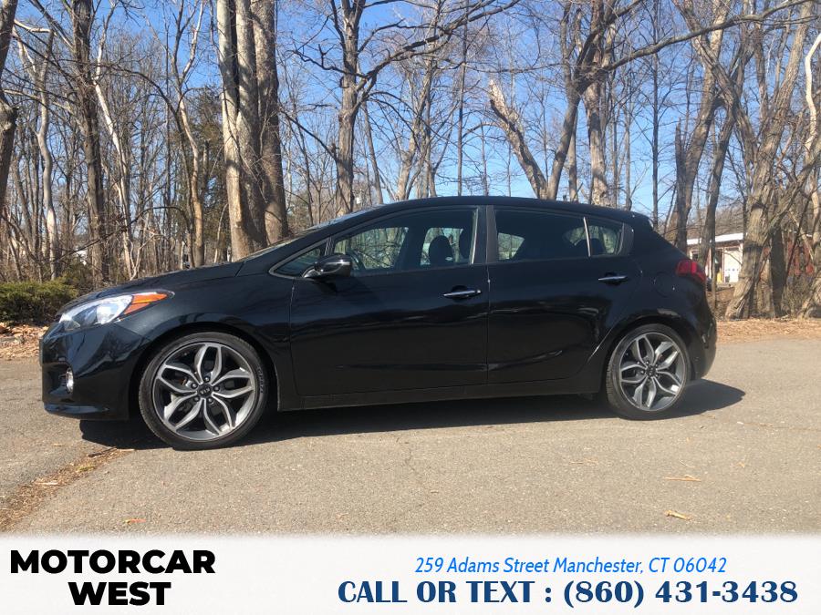 2016 Kia Forte 5-Door 5dr HB Auto SX, available for sale in Manchester, Connecticut | Motorcar West. Manchester, Connecticut