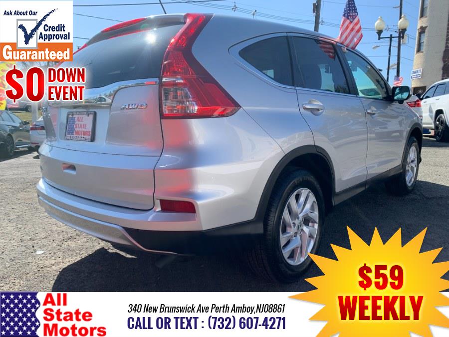 2015 Honda CR-V AWD 5dr EX, available for sale in Perth Amboy, New Jersey | All State Motor Inc. Perth Amboy, New Jersey 2015 Honda CR-V AWD 5dr EX, available for sale in Perth Amboy, New Jersey | All State Motor Inc. Perth Amboy, New Jersey