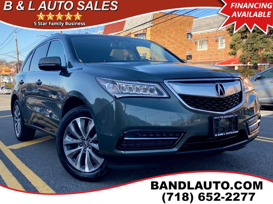 2014 Acura MDX SH-AWD 4dr Tech Pkg, available for sale in Bronx, New York | B & L Auto Sales LLC. Bronx, New York 2014 Acura MDX SH-AWD 4dr Tech Pkg, available for sale in Bronx, New York | B & L Auto Sales LLC. Bronx, New York