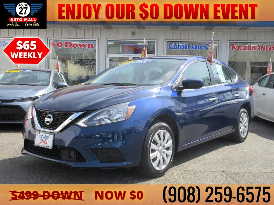 2019 Nissan Sentra S CVT, available for sale in Linden, New Jersey | Route 27 Auto Mall. Linden, New Jersey