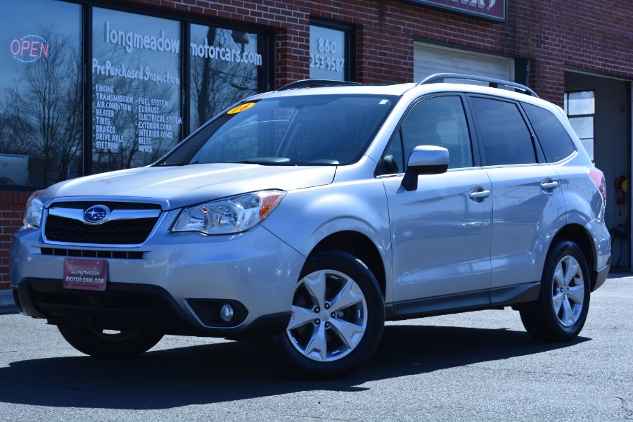 2016 Subaru Forester 4dr CVT 2.5i Limited PZEV, available for sale in ENFIELD, Connecticut | Longmeadow Motor Cars. ENFIELD, Connecticut