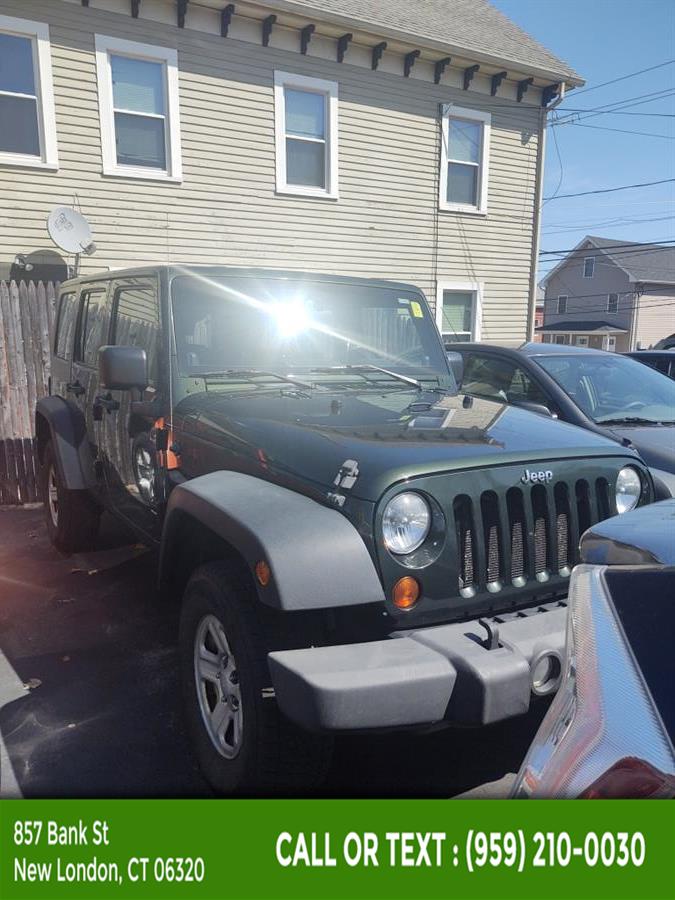 2010 Jeep Wrangler Unlimited 4WD 4dr Sport, available for sale in New London, Connecticut | McAvoy Inc dba Town Hill Auto. New London, Connecticut