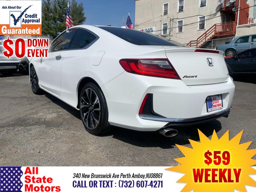 2017 Honda Accord Coupe EX-L V6 Auto, available for sale in Perth Amboy, New Jersey | All State Motor Inc. Perth Amboy, New Jersey 2017 Honda Accord Coupe EX-L V6 Auto, available for sale in Perth Amboy, New Jersey | All State Motor Inc. Perth Amboy, New Jersey