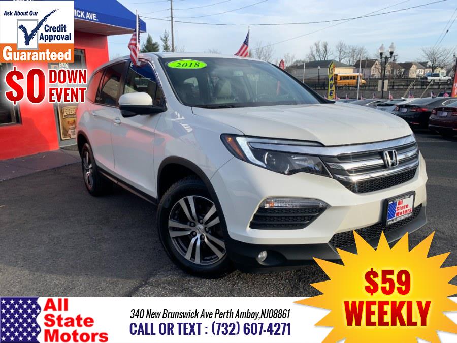2018 Honda Pilot EX-L AWD, available for sale in Perth Amboy, New Jersey | All State Motor Inc. Perth Amboy, New Jersey 2018 Honda Pilot EX-L AWD, available for sale in Perth Amboy, New Jersey | All State Motor Inc. Perth Amboy, New Jersey