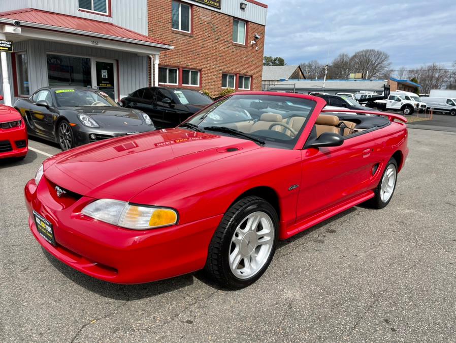1998 Ford Mustang 2dr Convertible GT, available for sale in South Windsor, Connecticut | Mike And Tony Auto Sales, Inc. South Windsor, Connecticut