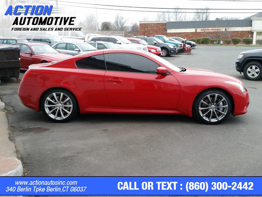 Used Infiniti G37 Coupe 2dr Sport 2008 | Action Automotive. Berlin, Connecticut Used Infiniti G37 Coupe 2dr Sport 2008 | Action Automotive. Berlin, Connecticut
