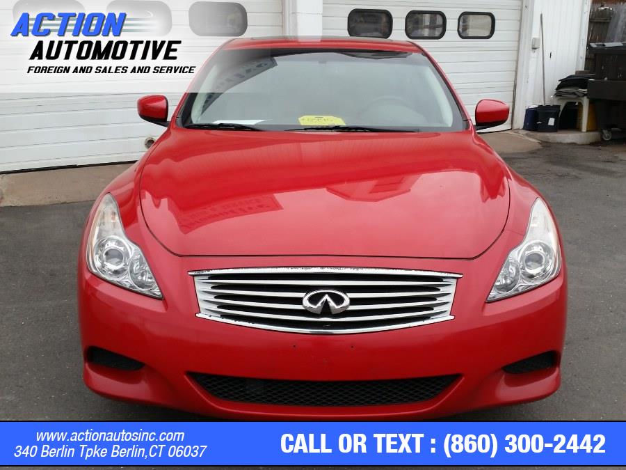 Used Infiniti G37 Coupe 2dr Sport 2008 | Action Automotive. Berlin, Connecticut Used Infiniti G37 Coupe 2dr Sport 2008 | Action Automotive. Berlin, Connecticut