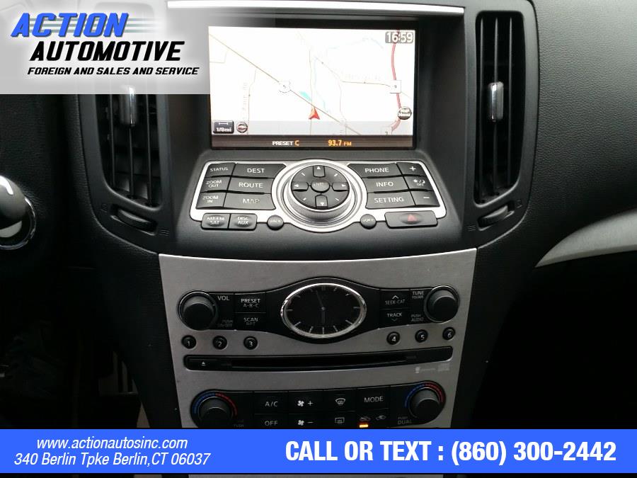Used Infiniti G37 Coupe 2dr Sport 2008 | Action Automotive. Berlin, Connecticut Used Infiniti G37 Coupe 2dr Sport 2008 | Action Automotive. Berlin, Connecticut