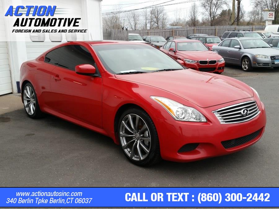 Used Infiniti G37 Coupe 2dr Sport 2008 | Action Automotive. Berlin, Connecticut Used Infiniti G37 Coupe 2dr Sport 2008 | Action Automotive. Berlin, Connecticut