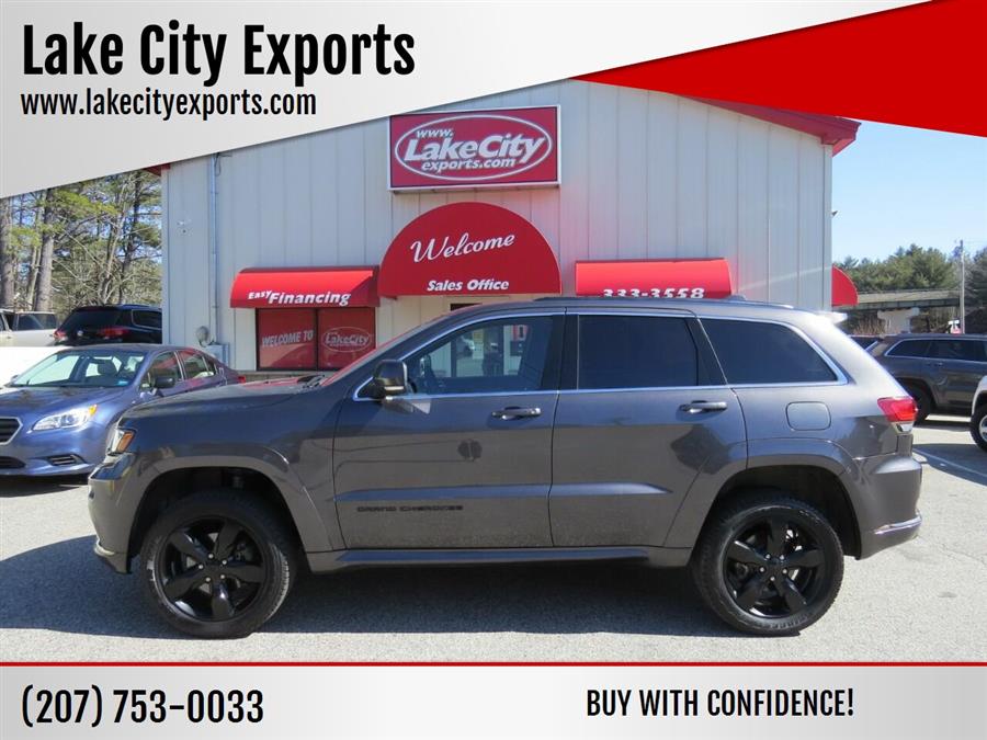 Used Jeep Grand Cherokee High Altitude 4x4 4dr SUV 2016 | Lake City Exports Inc. Auburn, Maine Used Jeep Grand Cherokee High Altitude 4x4 4dr SUV 2016 | Lake City Exports Inc. Auburn, Maine