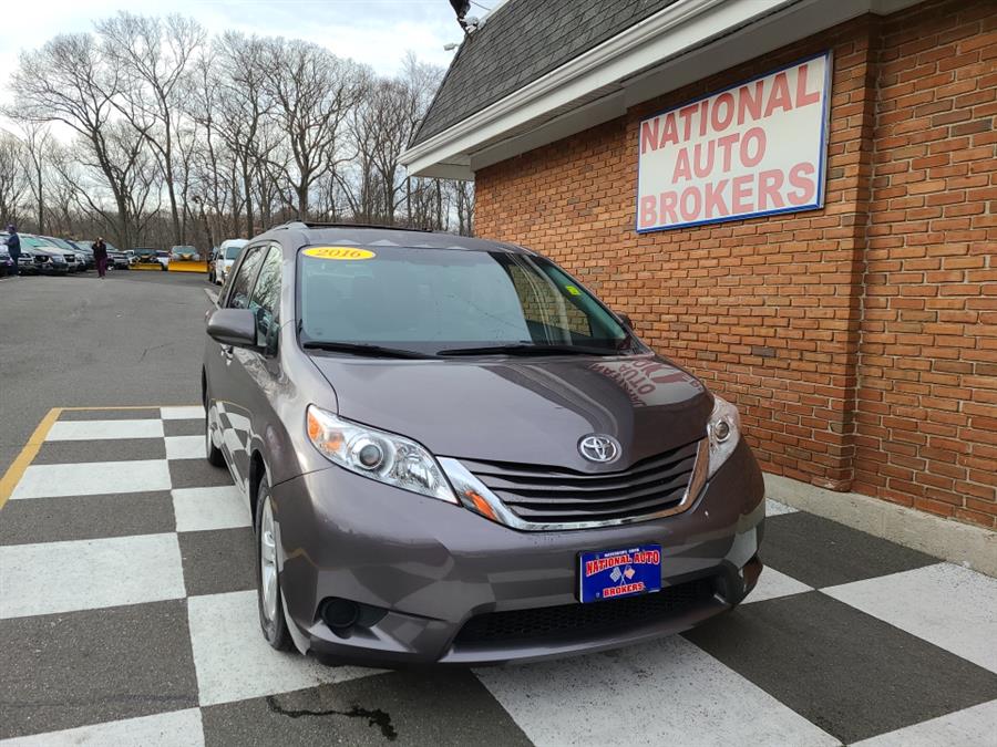 2016 Toyota Sienna 5dr 7-Pass Van LE, available for sale in Waterbury, Connecticut | National Auto Brokers, Inc.. Waterbury, Connecticut 2016 Toyota Sienna 5dr 7-Pass Van LE, available for sale in Waterbury, Connecticut | National Auto Brokers, Inc.. Waterbury, Connecticut