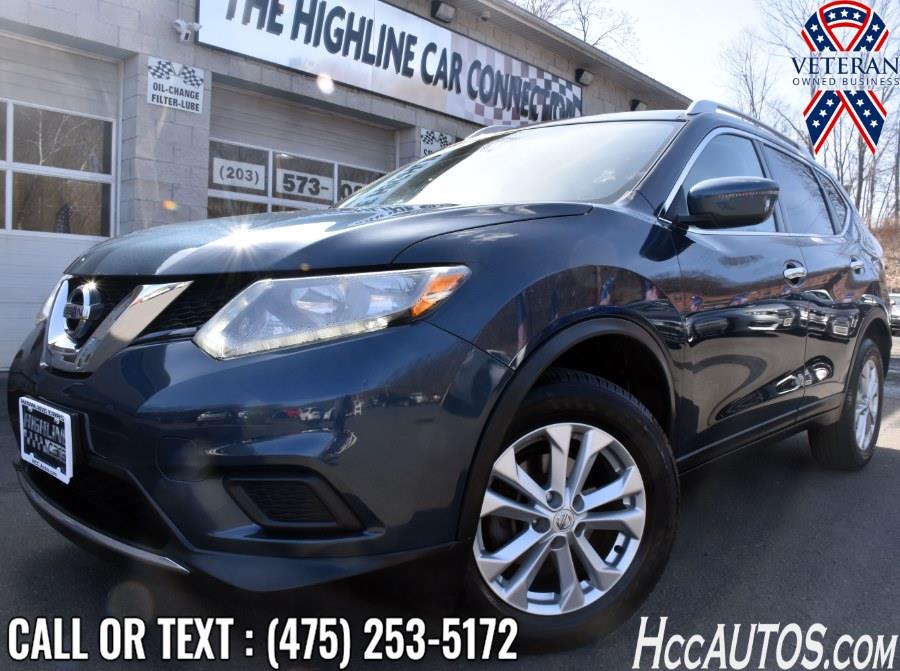 2016 Nissan Rogue AWD 4dr SV, available for sale in Waterbury, Connecticut | Highline Car Connection. Waterbury, Connecticut