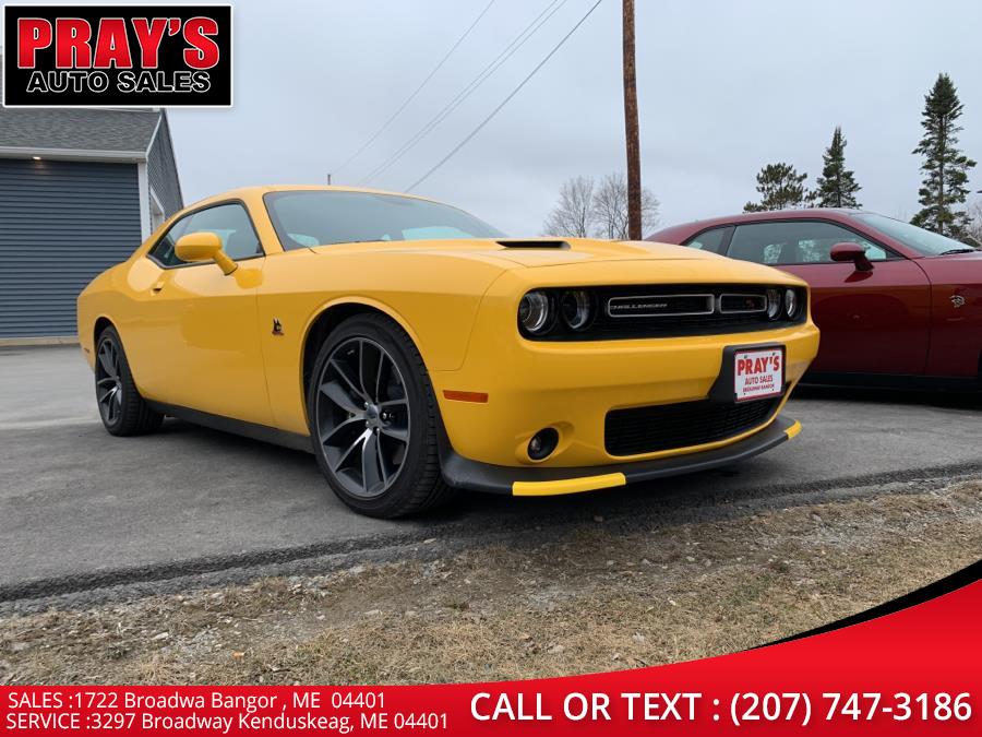 2017 Dodge Challenger R/T Scat Pack Coupe, available for sale in Bangor , Maine | Pray's Auto Sales . Bangor , Maine