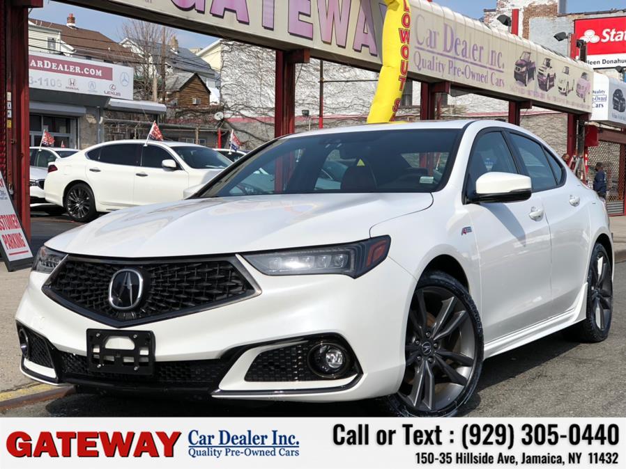 2019 Acura TLX 3.5L SH-AWD w/A-Spec Pkg Red Leather, available for sale in Jamaica, New York | Gateway Car Dealer Inc. Jamaica, New York