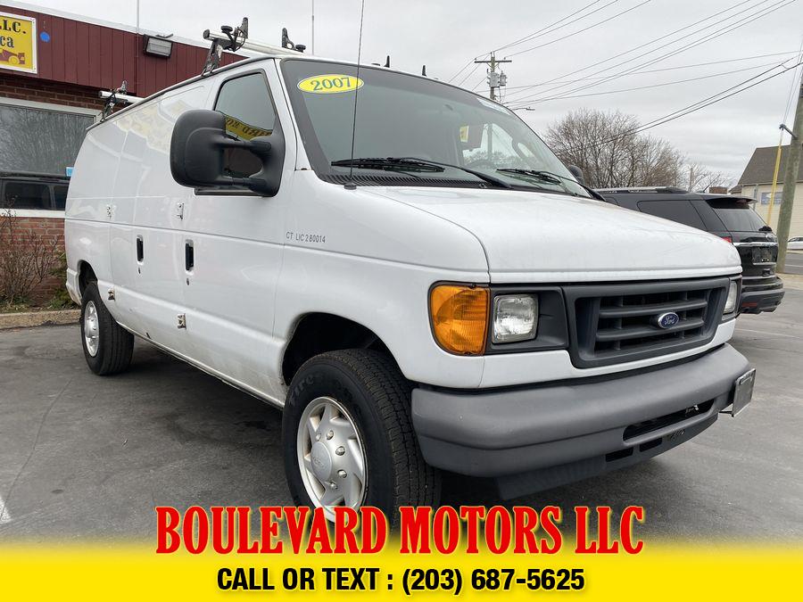 2007 Ford E250 Super Duty Cargo Van 3D, available for sale in New Haven, Connecticut | Boulevard Motors LLC. New Haven, Connecticut