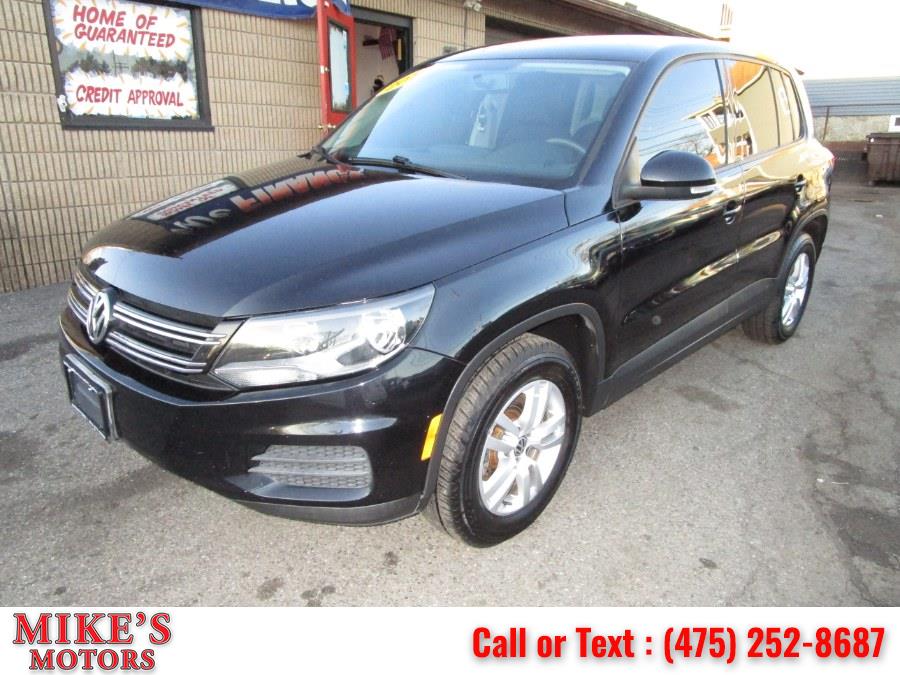 2012 Volkswagen Tiguan 4WD 4dr Auto SE, available for sale in Stratford, Connecticut | Mike's Motors LLC. Stratford, Connecticut