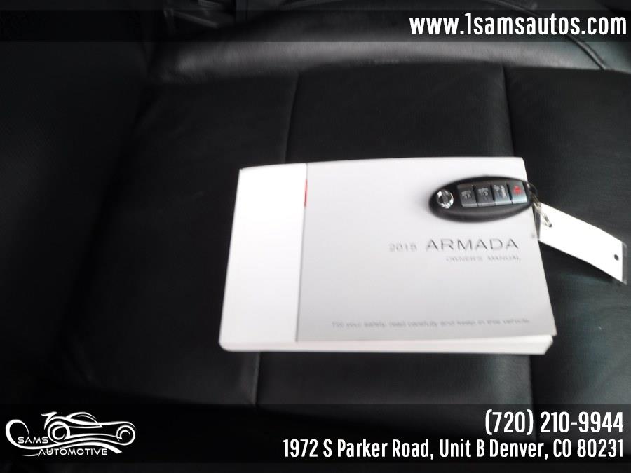 Used Nissan Armada 4WD 4dr SL 2015 | Sam's Automotive. Denver, Colorado Used Nissan Armada 4WD 4dr SL 2015 | Sam's Automotive. Denver, Colorado