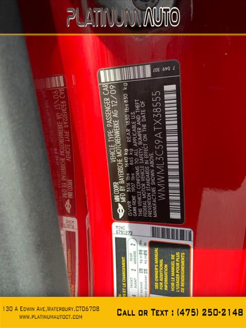 2010 MINI Cooper Clubman 2dr Cpe, available for sale in Waterbury, Connecticut | Platinum Auto Care. Waterbury, Connecticut 2010 MINI Cooper Clubman 2dr Cpe, available for sale in Waterbury, Connecticut | Platinum Auto Care. Waterbury, Connecticut