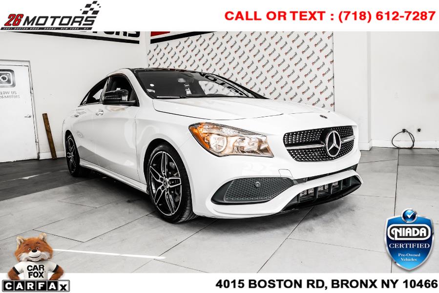 Used Mercedes-Benz CLA CLA 250 4MATIC Coupe 2018 | 26 Motors Corp. Bronx, New York Used Mercedes-Benz CLA CLA 250 4MATIC Coupe 2018 | 26 Motors Corp. Bronx, New York
