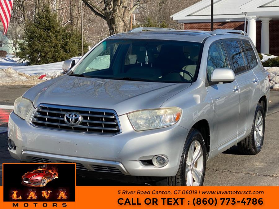 2008 Toyota Highlander 4WD 4dr Limited, available for sale in Canton, Connecticut | Lava Motors. Canton, Connecticut