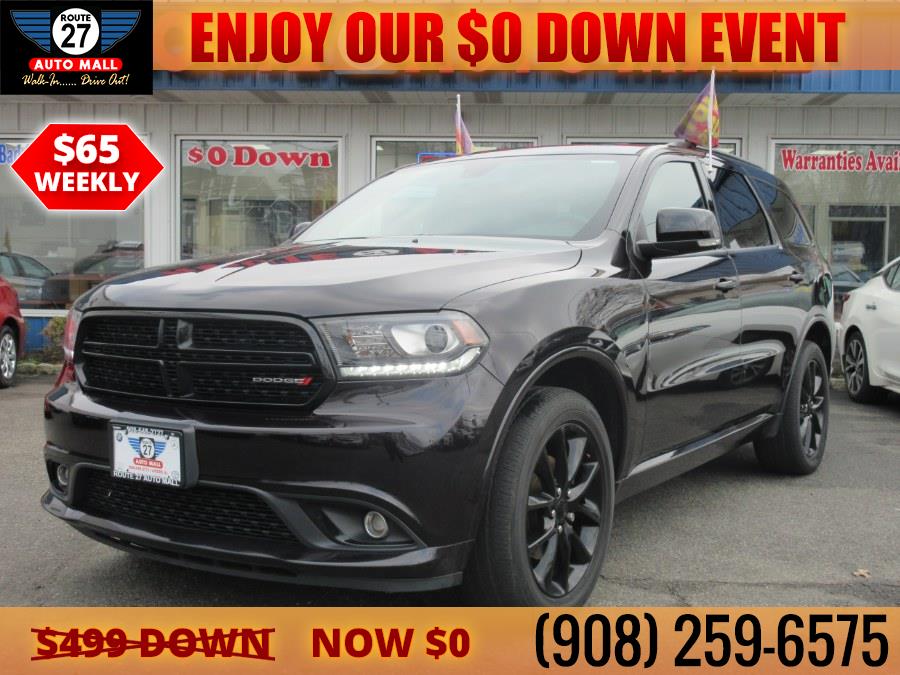 2018 Dodge Durango GT AWD, available for sale in Linden, New Jersey | Route 27 Auto Mall. Linden, New Jersey 2018 Dodge Durango GT AWD, available for sale in Linden, New Jersey | Route 27 Auto Mall. Linden, New Jersey