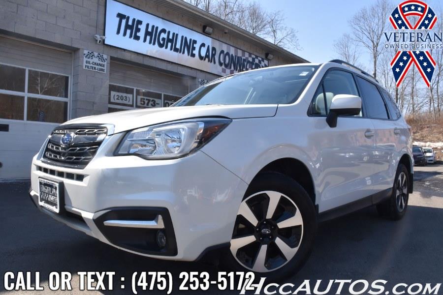 2018 Subaru Forester 2.5i Premium CVT, available for sale in Waterbury, Connecticut | Highline Car Connection. Waterbury, Connecticut