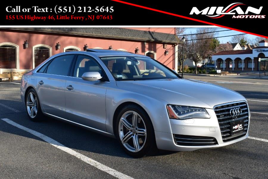 2013 Audi A8 L 4dr Sdn 3.0L, available for sale in Little Ferry , New Jersey | Milan Motors. Little Ferry , New Jersey 2013 Audi A8 L 4dr Sdn 3.0L, available for sale in Little Ferry , New Jersey | Milan Motors. Little Ferry , New Jersey