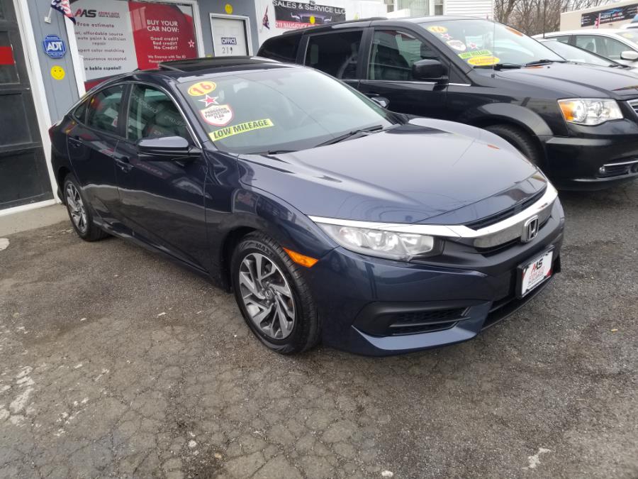 2016 Honda Civic Sedan 4dr CVT EX, available for sale in Milford, Connecticut | Adonai Auto Sales LLC. Milford, Connecticut