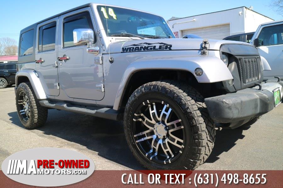 Used Jeep Wrangler unlimited sahara 4WD 4dr unlimited Sahara 2014 | M & A Motors. Huntington, New York Used Jeep Wrangler unlimited sahara 4WD 4dr unlimited Sahara 2014 | M & A Motors. Huntington, New York