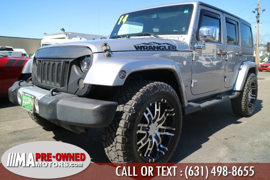 Used Jeep Wrangler unlimited sahara 4WD 4dr unlimited Sahara 2014 | M & A Motors. Huntington, New York Used Jeep Wrangler unlimited sahara 4WD 4dr unlimited Sahara 2014 | M & A Motors. Huntington, New York