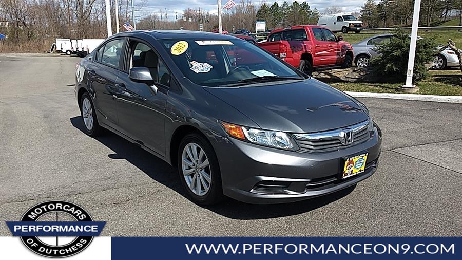 2012 Honda Civic Sdn 4dr Auto EX-L, available for sale in Wappingers Falls, New York | Performance Motor Cars. Wappingers Falls, New York