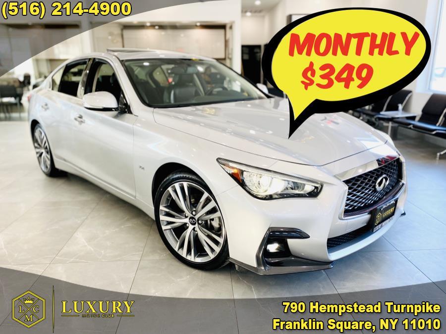 2018 INFINITI Q50 3.0t SPORT AWD, available for sale in Franklin Square, New York | Luxury Motor Club. Franklin Square, New York