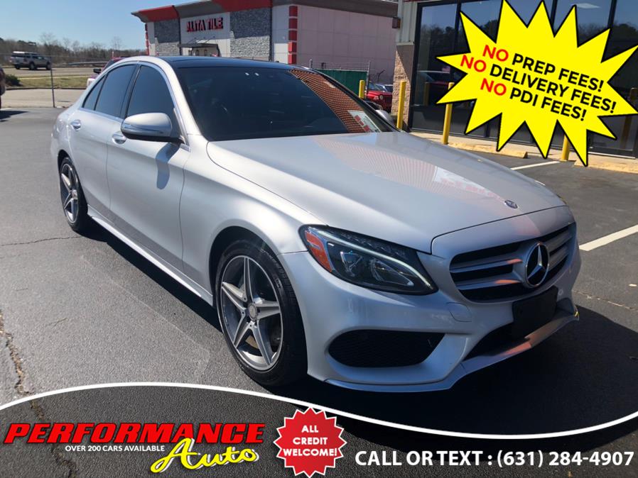 2015 Mercedes-Benz C-Class 4dr Sdn C300 Sport 4MATIC, available for sale in Bohemia, New York | Performance Auto Inc. Bohemia, New York