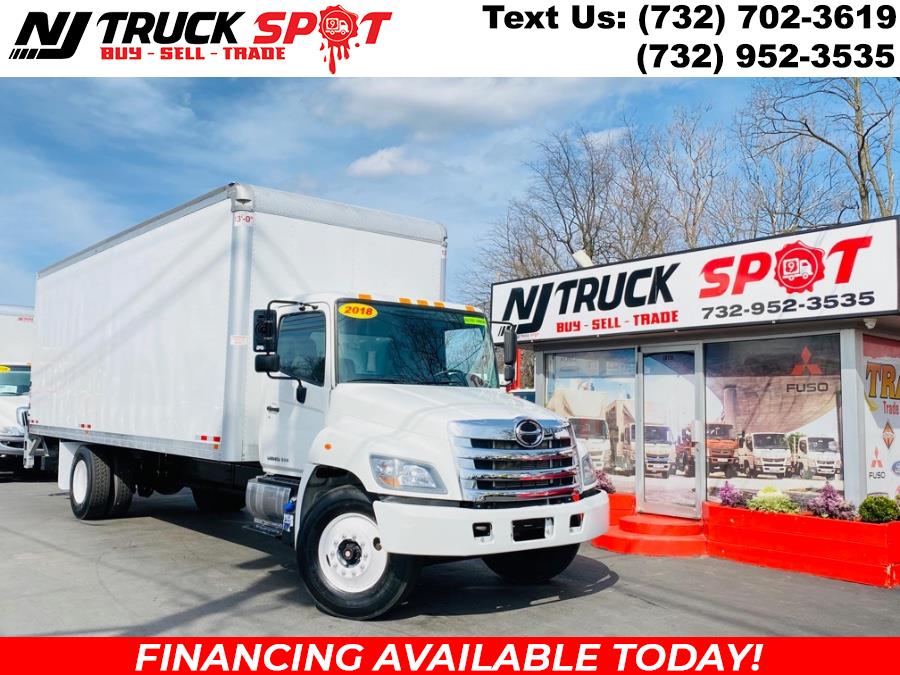 2018 HINO 268A 26 FEET DRY BOX + LIFT GATE + NO CDL, available for sale in South Amboy, New Jersey | NJ Truck Spot. South Amboy, New Jersey