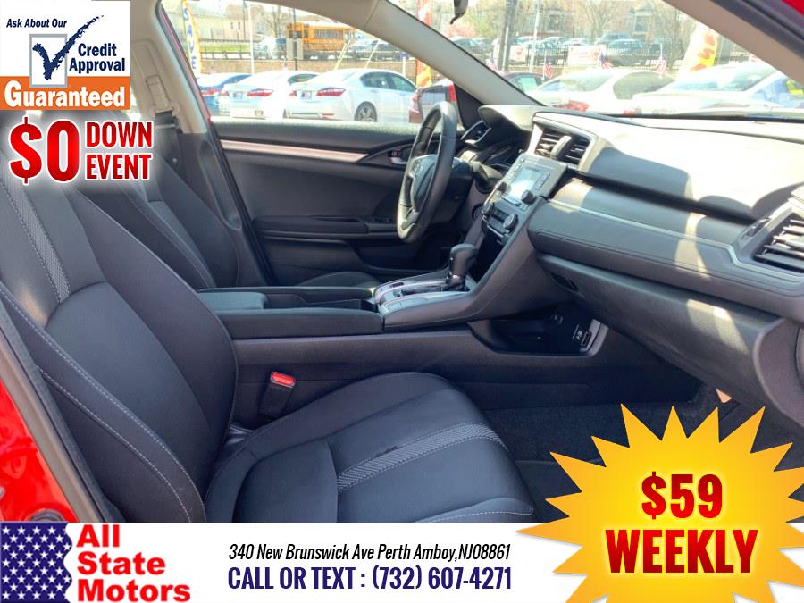 2019 Honda Civic Sedan LX CVT, available for sale in Perth Amboy, New Jersey | All State Motor Inc. Perth Amboy, New Jersey 2019 Honda Civic Sedan LX CVT, available for sale in Perth Amboy, New Jersey | All State Motor Inc. Perth Amboy, New Jersey