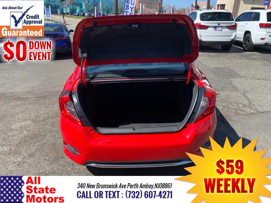2019 Honda Civic Sedan LX CVT, available for sale in Perth Amboy, New Jersey | All State Motor Inc. Perth Amboy, New Jersey 2019 Honda Civic Sedan LX CVT, available for sale in Perth Amboy, New Jersey | All State Motor Inc. Perth Amboy, New Jersey