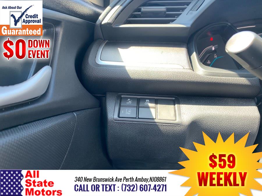 2019 Honda Civic Sedan LX CVT, available for sale in Perth Amboy, New Jersey | All State Motor Inc. Perth Amboy, New Jersey 2019 Honda Civic Sedan LX CVT, available for sale in Perth Amboy, New Jersey | All State Motor Inc. Perth Amboy, New Jersey
