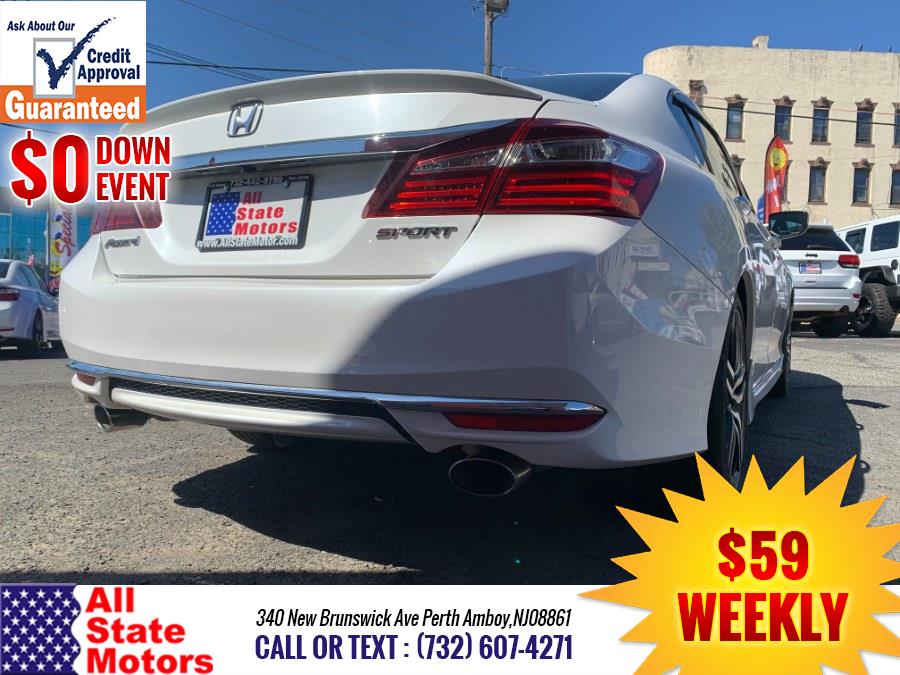 2016 Honda Accord Sedan 4dr I4 CVT Sport, available for sale in Perth Amboy, New Jersey | All State Motor Inc. Perth Amboy, New Jersey 2016 Honda Accord Sedan 4dr I4 CVT Sport, available for sale in Perth Amboy, New Jersey | All State Motor Inc. Perth Amboy, New Jersey