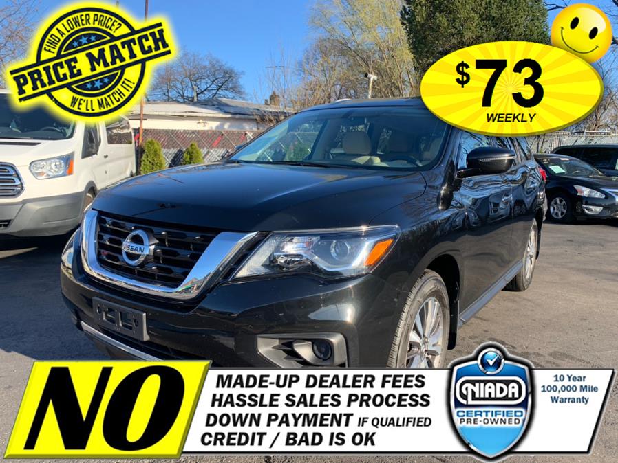 Used Nissan Pathfinder 4x4 SV 2017 | Sunrise Auto Sales of Elmont. Elmont, New York Used Nissan Pathfinder 4x4 SV 2017 | Sunrise Auto Sales of Elmont. Elmont, New York